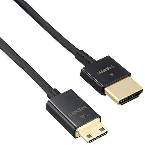 エレコム デジカメ用miniHDMIケーブル DGW-HD14SSM15BK