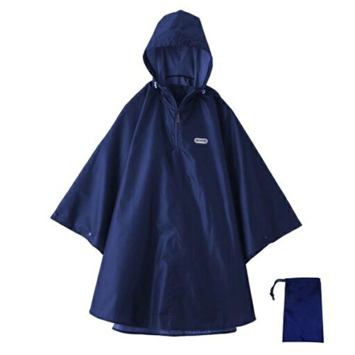 OUTDOOR(アウトドア) ポンチョ ネイビーブルー L OUTDOOR(アウトドア) ポンチョ ネイビーブルー L