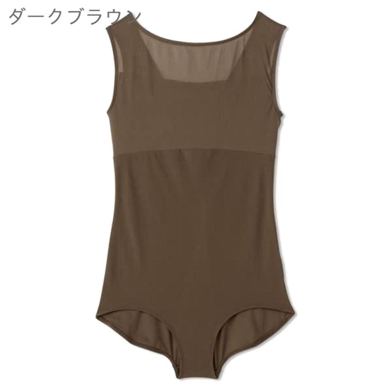 楽天ポッチBACK CROSS LEOTARD GOLDWIN DA122101 DG ダークブラウン nan nan nan