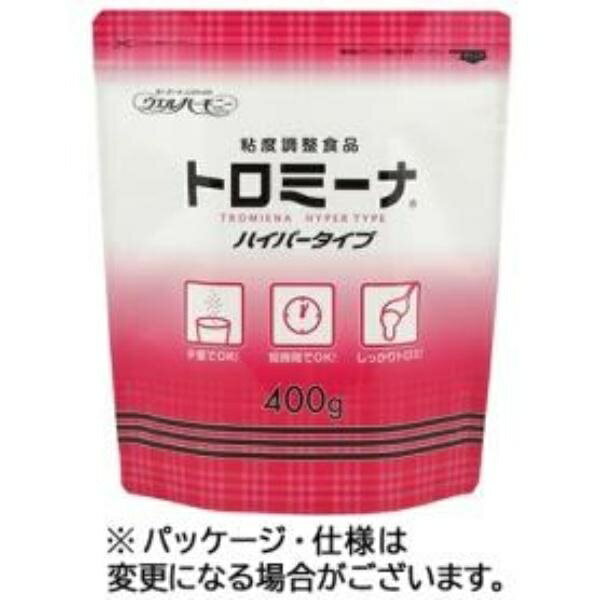 とろみ剤 ハイパータイプ 400g トロミーナ（とろみ調整食品）ハイパータイプ（400g入）4942223250809 562-7204 1