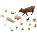 動物セット 24-219 Nゲージ KATO 『新品』{RWM}24-219 人形