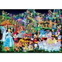 ジグソーパズル ディズニー テンヨー 1000ピース マジカルイルミネーション 光るジグソー