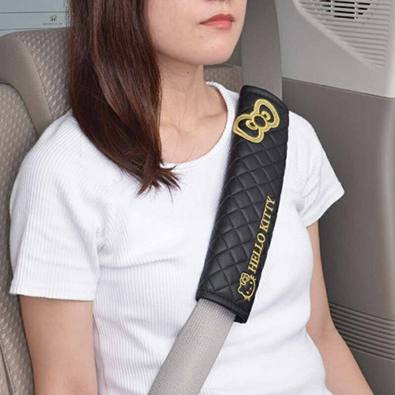 ハローキティB&Gシートベルトパッド