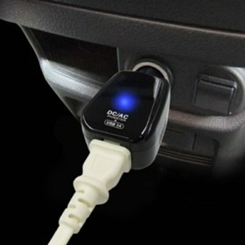 DC/ACインバーター20W AC+USB 1A