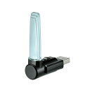 クリスタルランプ USB ブルー