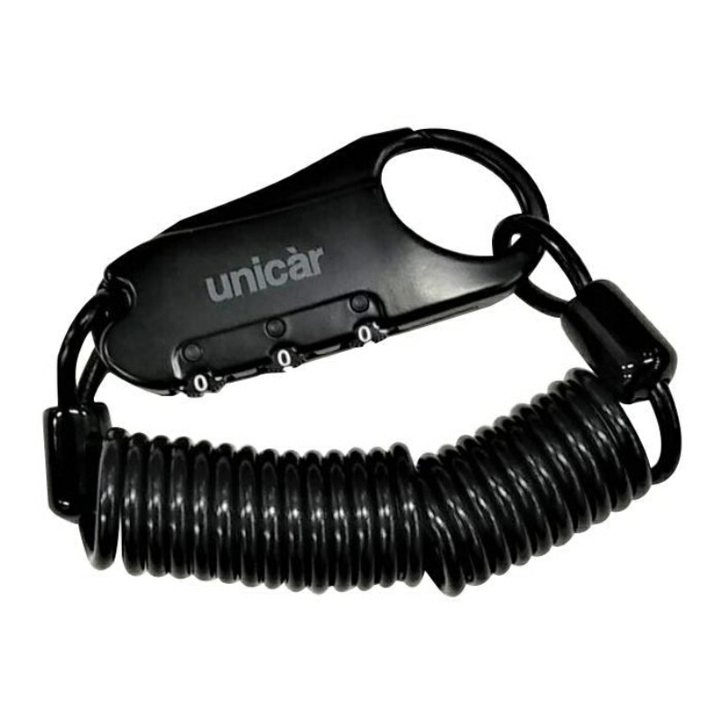 セキュリティワイヤーロック ブラック