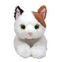 ひざねこ ぬいぐるみ ミケ Sサイズ 動物 アニマル 全長36cm