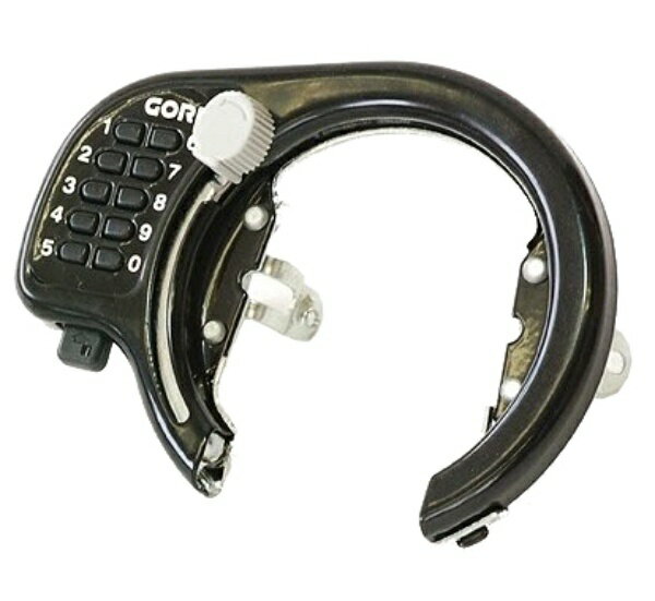 GORIN(ゴリン) ボタン式リング錠 GR-500 ブラック