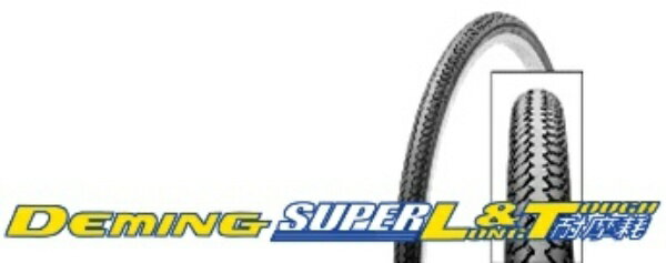 Shinko(シンコー) デミングL/T[SR199] タイヤ・チューブペア巻(フラップ付) 黒 27x1-3/8