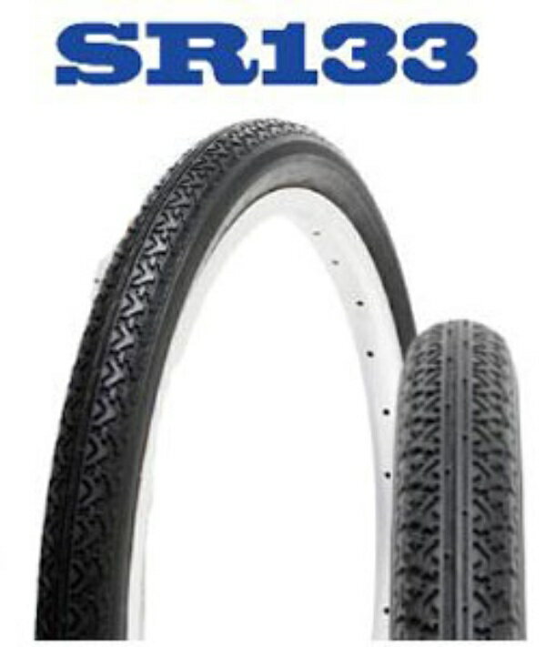 Shinko(シンコー) スタンダードタイヤ[SR133]1本巻 黒 22x1-3/4