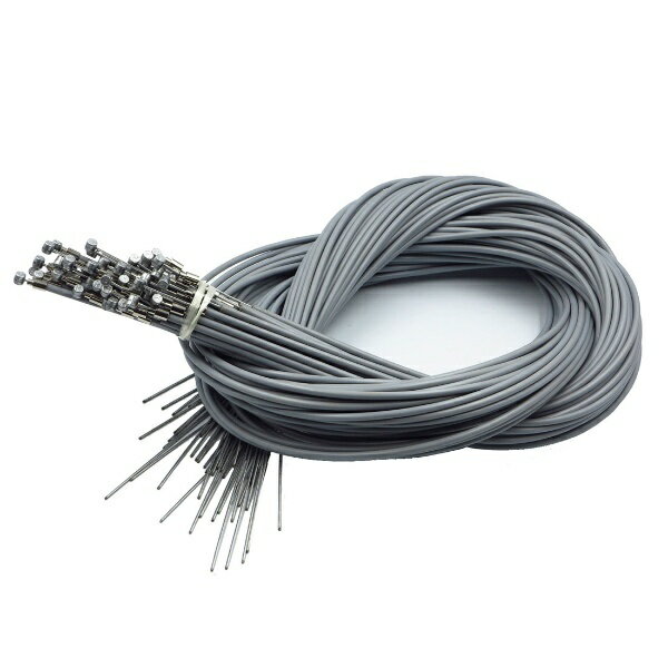 ブレーキワイヤー(ライナー入) バラx50本 グレー 1560-1710mm