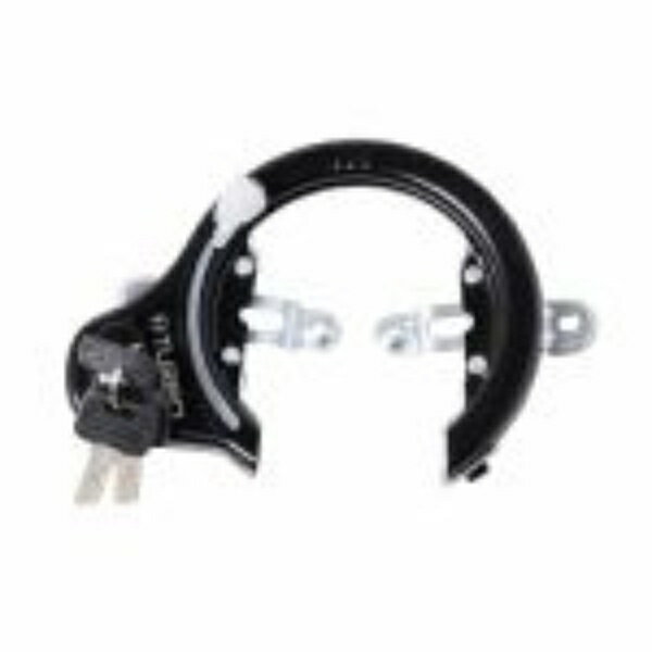 RS-001D ディンプルキー式馬蹄錠 ブラック