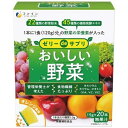 サイズ：内容量：300g（15g×20本）素材・原材料・成分：水溶性食物繊維（フランス製造）、野菜パウダー（オクラ、キャベツ、ケール、ニンジン、カボチャ、ゴボウ、サツマイモ、サトイモ、椎茸、ブロッコリー、明日葉、アスパラガス、枝豆、コマツナ、セロリ、ダイコン、ダイコン葉、タマネギ、パセリ、ホウレンソウ、レモン、レンコン）、植物発酵エキス（米コウジ、ハトムギ、リンゴ、パイナップル、ブドウ果皮・種子、バナナ、タマネギ、キウイフルーツ、キャベツ、カボチャ、トマト、ニンジン、ピーマン、ブロッコリー、オレンジ、ダイコン、ザクロ果汁、玄米、舞茸、乾椎茸、ローズヒップ、ウコン、大麦、シナモン、ユズ、ショウガ、田七人参、ナツメ、モロヘイヤ、明日葉、サツマイモ、ヤマイモ、大豆、モチキビ、モチアワ、ヒエ、丸麦、タカキビ、赤米、赤モチ米、黒モチ米、緑米、ハルウコン、ガジュツ、ササゲ、黒豆）、寒天、ビタミンE含有植物油／リン酸K、乳酸Ca、増粘多糖類、酸味料、グリセリン、プロピレングリコール、甘味料（ステビア、アスパルテーム・L−フェニルアラニン化合物）、V.C、香料、V.B1、マリーゴールド色素、V.A