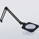 フリーアーム型 ルーペ 123mm 二重焦点 75659 シンワ測定