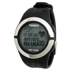 TS-D028-BK 腕時計 クレファー T-SPORTS スポーツウォッチ シンパクLAPウオッチ