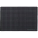 ライオン事務器 カッティングマット KIRIKIRI 再生PVC製 450×300×1.2mm グレー CM−45K 1枚