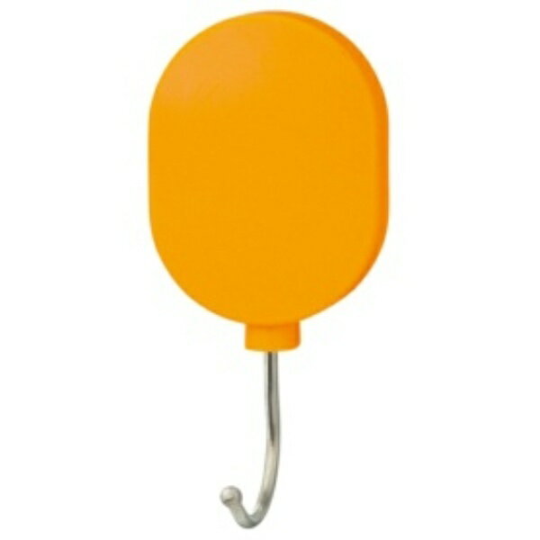 ミツヤ プラマグネットフック スイング式 耐荷重約7kg オレンジ PMHRL−OR 1個