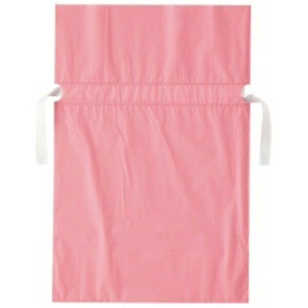 店研創意 ストア・エキスプレス 梨地リボン付ギフトバッグ ピンク 24cm 1パック(20枚)
