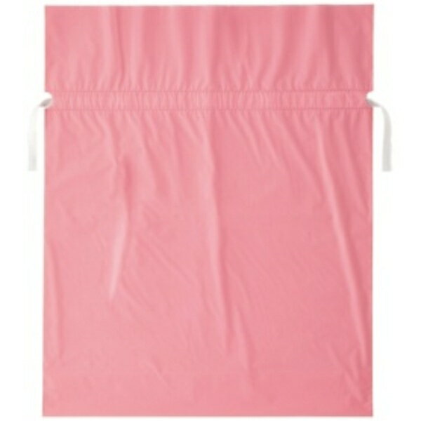 店研創意 ストア・エキスプレス 梨地リボン付ギフトバッグ ピンク 45cm 1パック(20枚)
