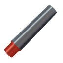 ゼブラ 水性マーカー 紙用マッキー極細用インクカートリッジ 赤 RWYTS5−R 1パック(2本)(3)