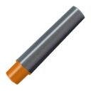 ゼブラ 水性マーカー 紙用マッキー極細用インクカートリッジ オレンジ RWYTS5−OR 1パック(2本)