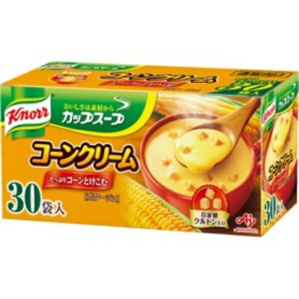 味の素 クノール カップスープ コーンクリーム 18．2g 1箱（30食） 1