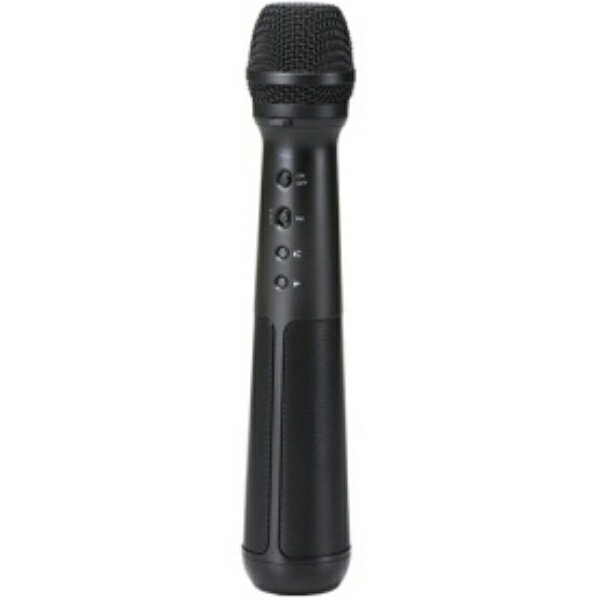 キングジム マイク型拡声器 スピーカー付きマイク SPMC10クロ 1本