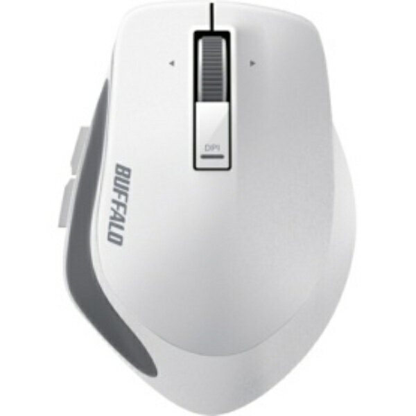 バッファロー 無線 BlueLED プレミアムフィットマウス Mサイズ ホワイト BSMBW500MWH 1個