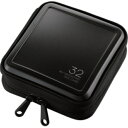 エレコム Blu−ray・CD・DVD対応ファスナーケース 32枚収納 ブラック CCD−HB32BK 1個(2)