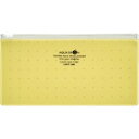 リヒトラブ AQUA DROPs クリヤーケース PEN(通帳) 黄 F-5301-5 1枚