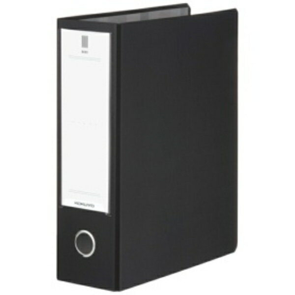 コクヨ チューブファイル（NEOS(ネオス)） A4タテ 800枚収容 80mmとじ 背幅95mm ブラック フ−NE680D 1冊