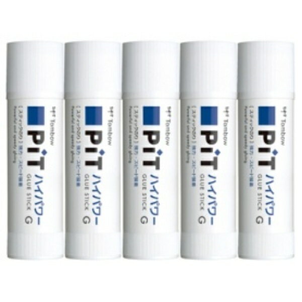 トンボ鉛筆 スティックのり ピットハイパワー G 約40g HCA−531AS 1パック（5本）