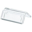 共栄プラスチック 豆カード立 W30×H15mm 透明 L−30−1 1パック(10個)(3)
