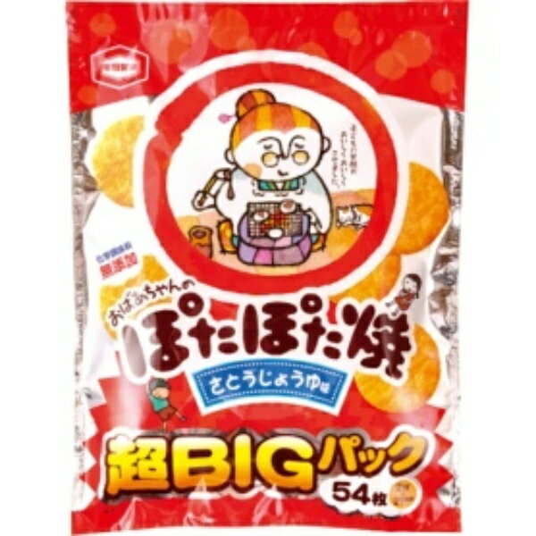 亀田製菓 ぽたぽた焼 超BIGパック 1パック（54枚）