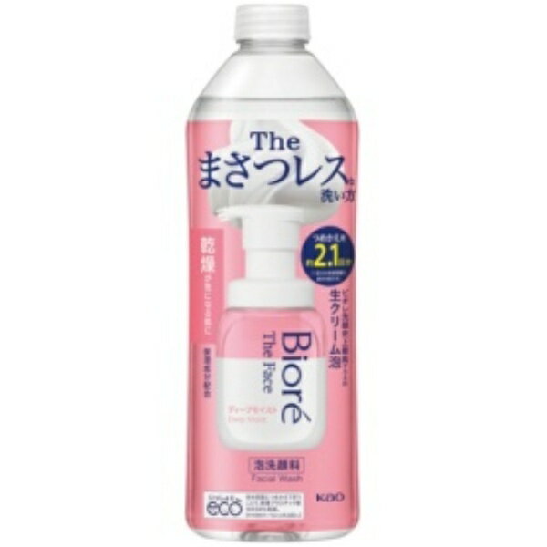 花王 ビオレ ザフェイス ディープモイスト つめかえ用 340ml 1本