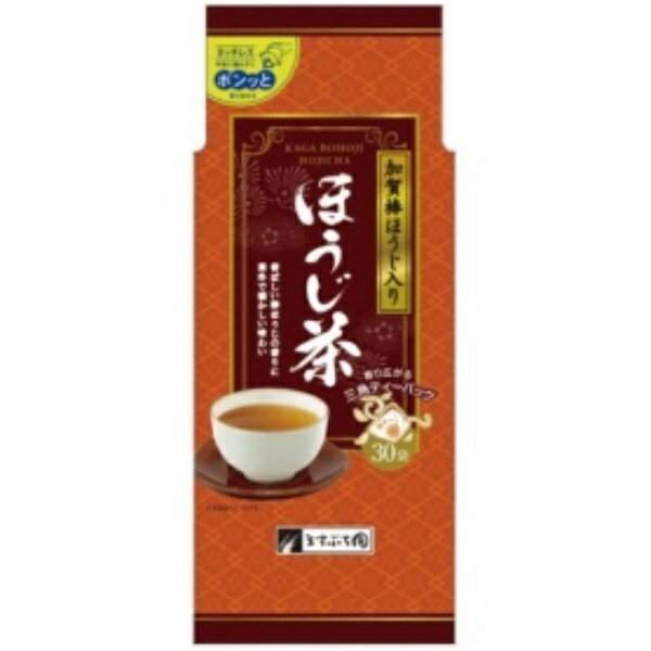 ますぶち園 加賀棒ほうじ茶入りほうじ茶ティーバッグ 1パック(30バッグ)