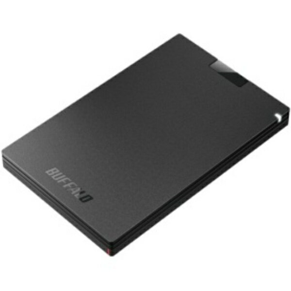 バッファロー USB3．2（Gen1） ポータブルSSD 250GB ブラック SSD－PG250U3－BC 1台