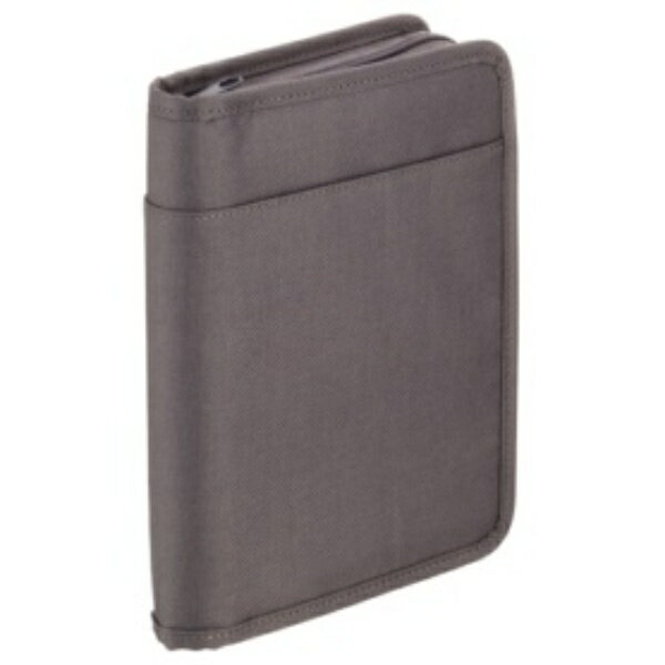 キングジム スキットマン 通帳＆カード収納ケース A5 ダークグレー 2360 1個