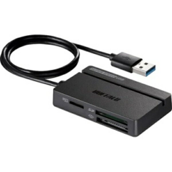 バッファロー USB3．0 マルチカードリーダー スタンダード ブラック BSCR100U3BK 1台