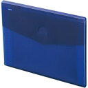 リヒトラブ soeru(ソエル) スリムドキュメントファイル(ヨコ型) A4 6ポケット インディゴブルー A−8700−11 1冊