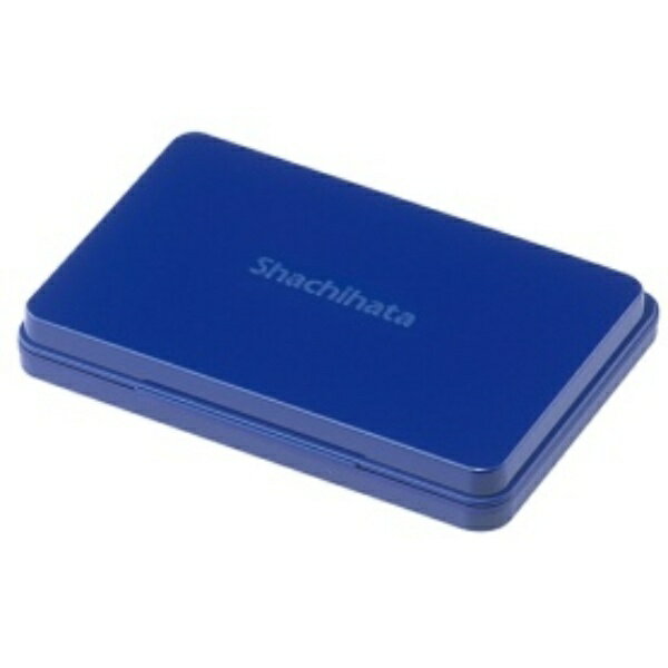 シヤチハタ スタンプ台 大形 藍色 HGN−3−B 1個