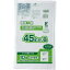 ジャパックス 環境袋策 容量表示入りバイオマスポリ袋 白半透明 45L GSN45 1パック（10枚）