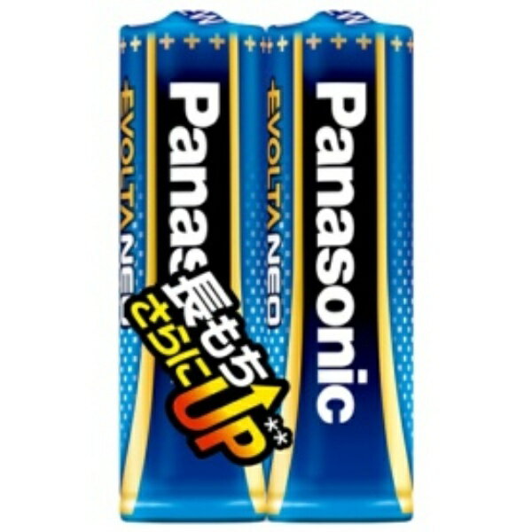 パナソニック アルカリ乾電池 エボルタNEO 単3形 LR6NJ／2S 1パック（2本）