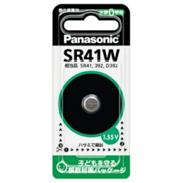 パナソニック 酸化銀電池 1.55V SR41WP 1個