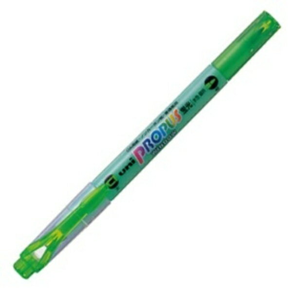 三菱鉛筆 蛍光ペン プロパス・ウインドウ 緑 PUS102T．6 1本