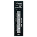 三菱鉛筆 シャープ替芯 Hi−uni 0.3mm HB HU03300HB 1個(20本)