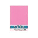 マルアイ 色画用紙 八ツ切 もも Pエ−N83P 1パック(10枚)
