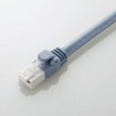 エレコム ツメ折れ防止LANケーブル(Cat6A対応) ブルー 10.0m RoHS指令準拠(10物質) LD−GPAT/BU100 1本(2)