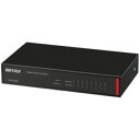 バッファロー レイヤー2 Giga スマートLiteスイッチ 8ポート ブラック BS-GSL2008 1台