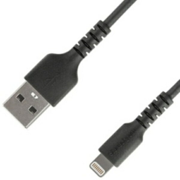 StarTech．com(スターテック)　高耐久性ライトニングケーブル　1m　ブラック　Apple　MFi認証　Lightning　－　USB　…